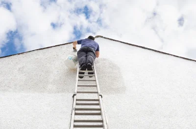 Peinture extérieure à Trégastel — façades et ravalement